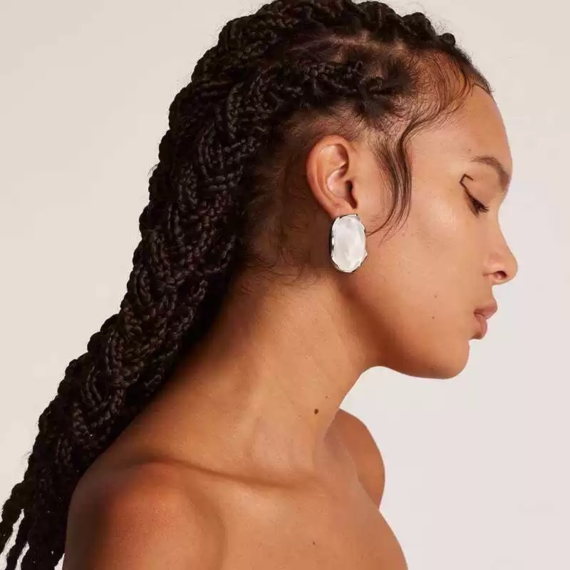Huang Yi Sedina Spring Adjustable Ring Earrings Simple Ear Accessories