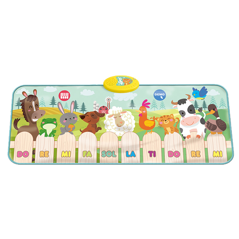 Hot Exclusive Children's Piano Mat Pedal Piano Music Dance Mat Parent-Child Multifunctional Game Mat Piano