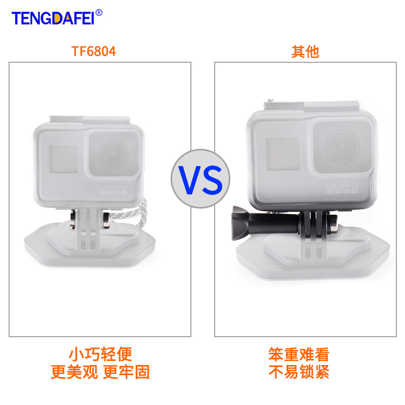 Action camera screw M5 stainless steel quick release ring screw suitable for GoPro11/10 ta360 X3/2