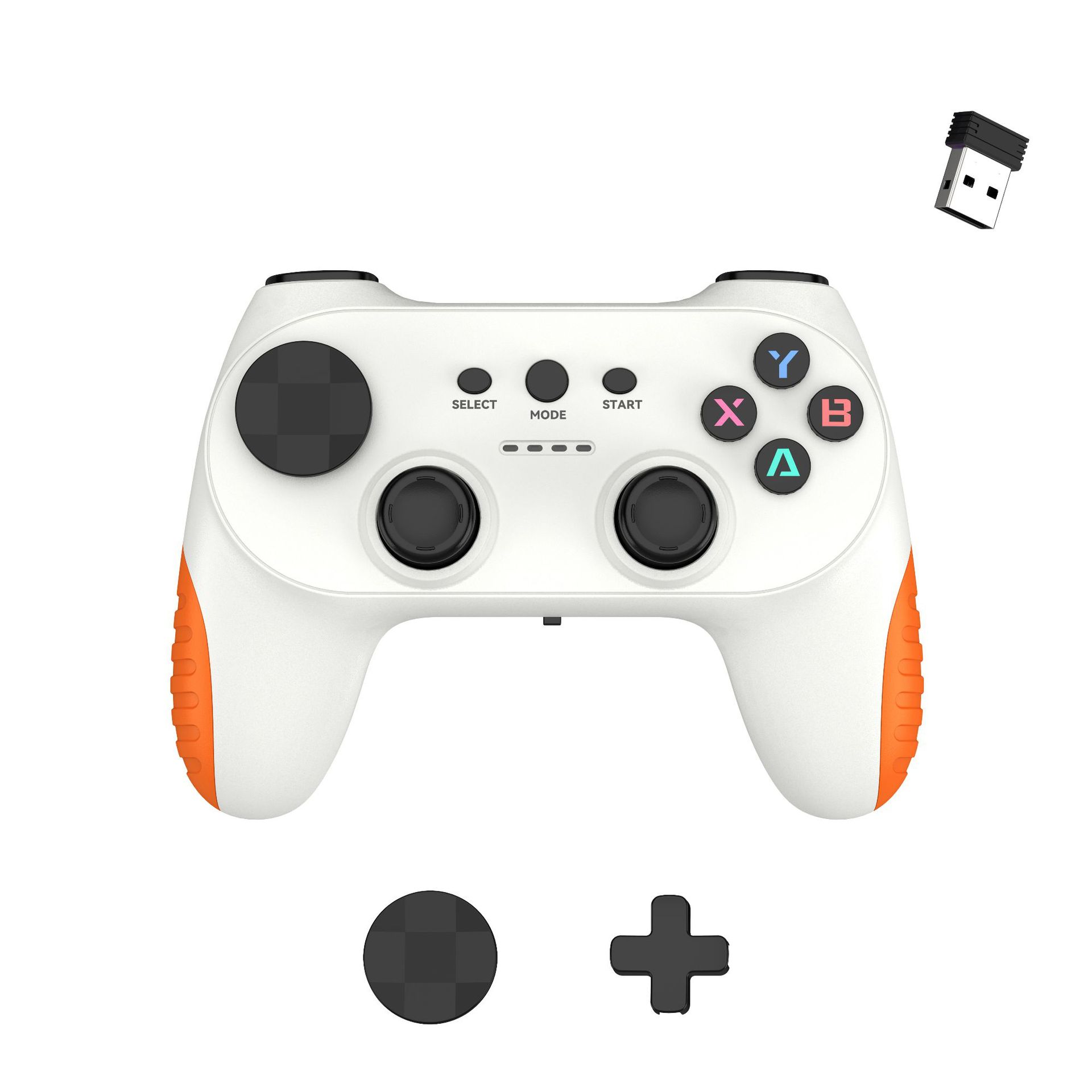 Black Myth USB Computer Game Controller Supports Android/P3/PC360 2.4G Wireless Game Controller