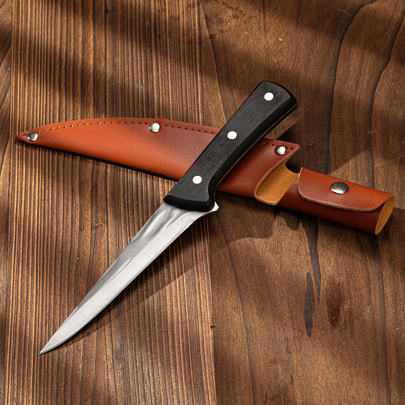 Yangjiang Hand Forged Boning Knife Meat Knife Beef Mutton Pork Slaughter Knife Pork Stall Boning Special Pointed Knife