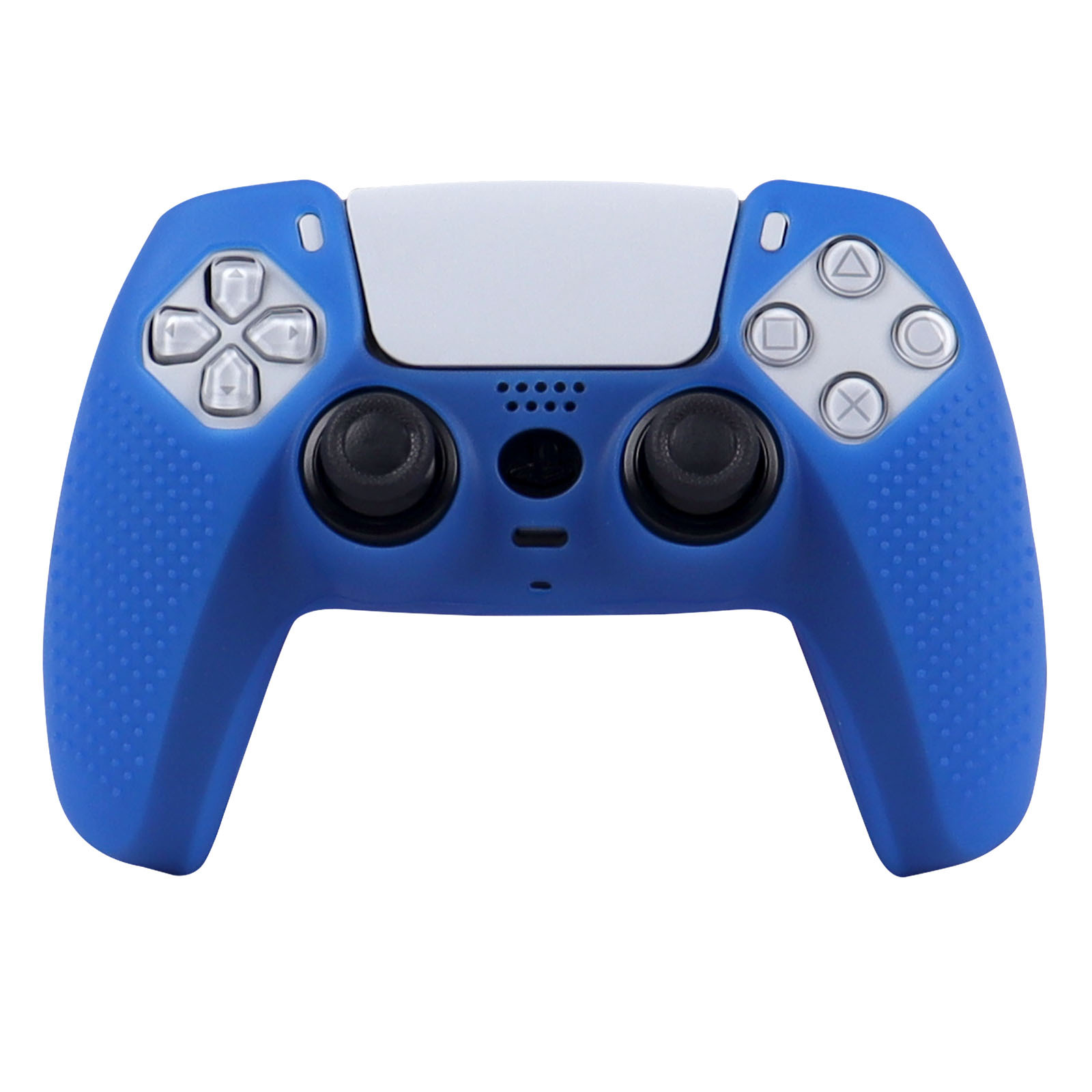 PS5 game controller silicone case with anti-slip dots ps5 single color with dots protective case solid color silicone controller case