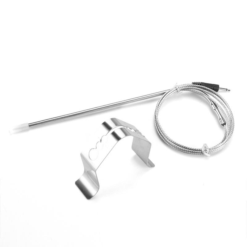 Kitchen BBQ Grill Probe Clip Household Food Thermometer Temperature Measuring Clip Kitchen Grill Probe Fixing Clip