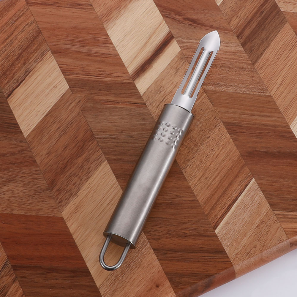 All Stainless Steel Peeler Kitchen Multi-function Export Fruit Knife Potato Peeler Peeling Knife Peeling God Tool