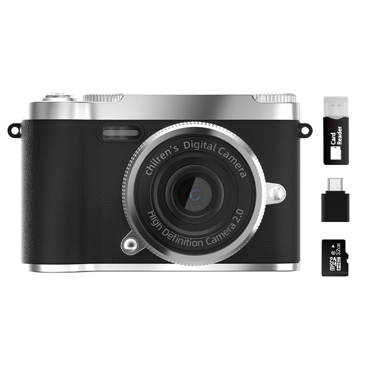 Entry Level CCD Card Camera Ultra Clear Dual Camera 8x Zoom Travel Portable Student Pocket Digital Camera