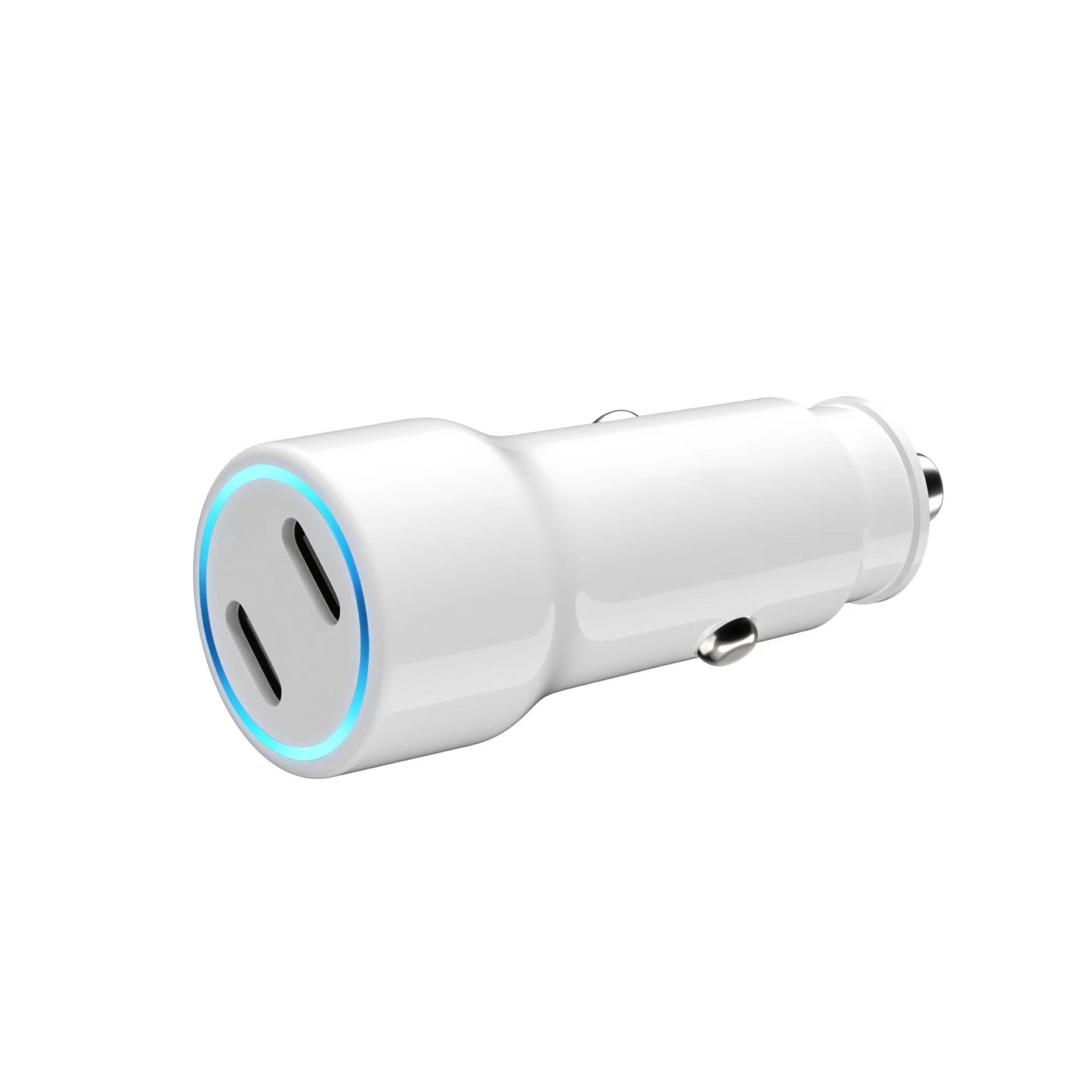 PD60W Car Charger N19 Car Fast Charger Dual C Port Car Charger Phone Charger