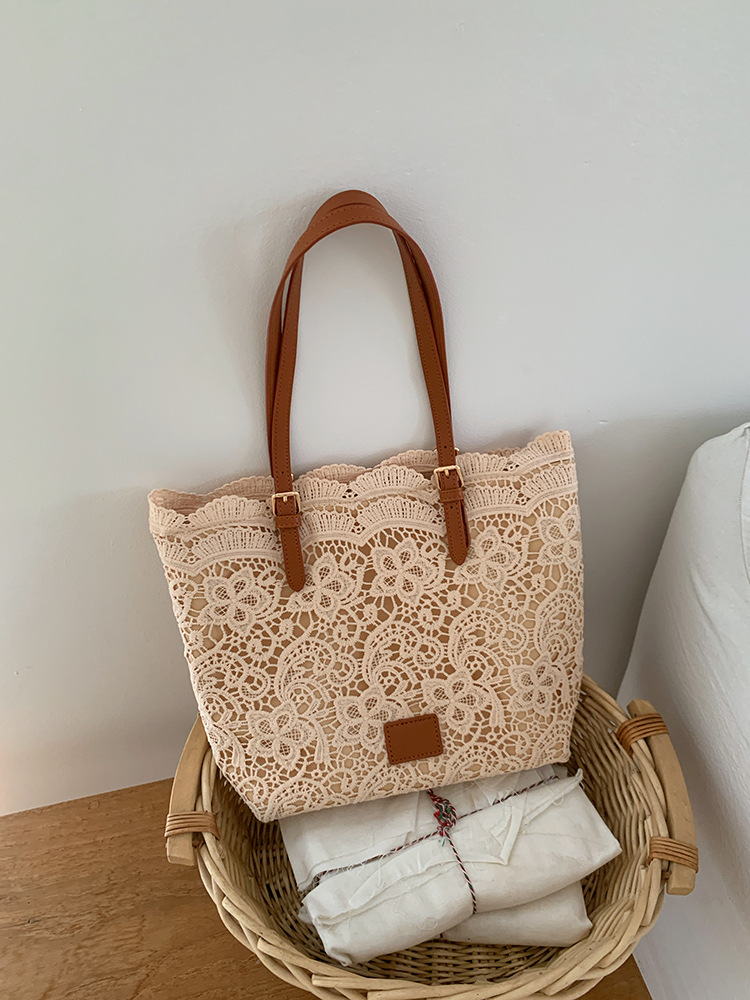 Fairy Lace Tote Bag 2026 New Large Capacity Handheld Shoulder Bag