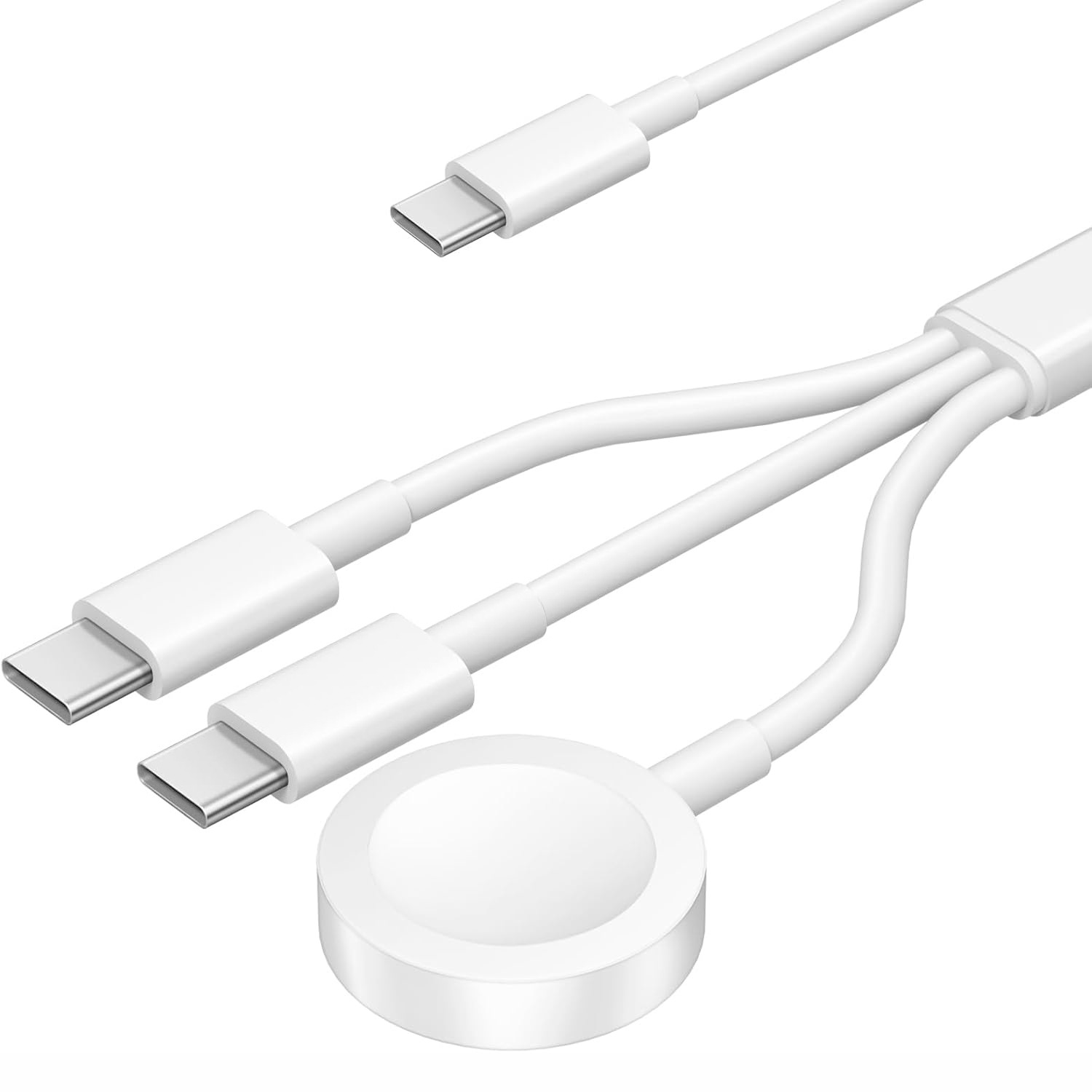 Compatible Apple iWatch magnetic watch charger supports 1-11 generation phone charging cable 3-in-1 multifunctional