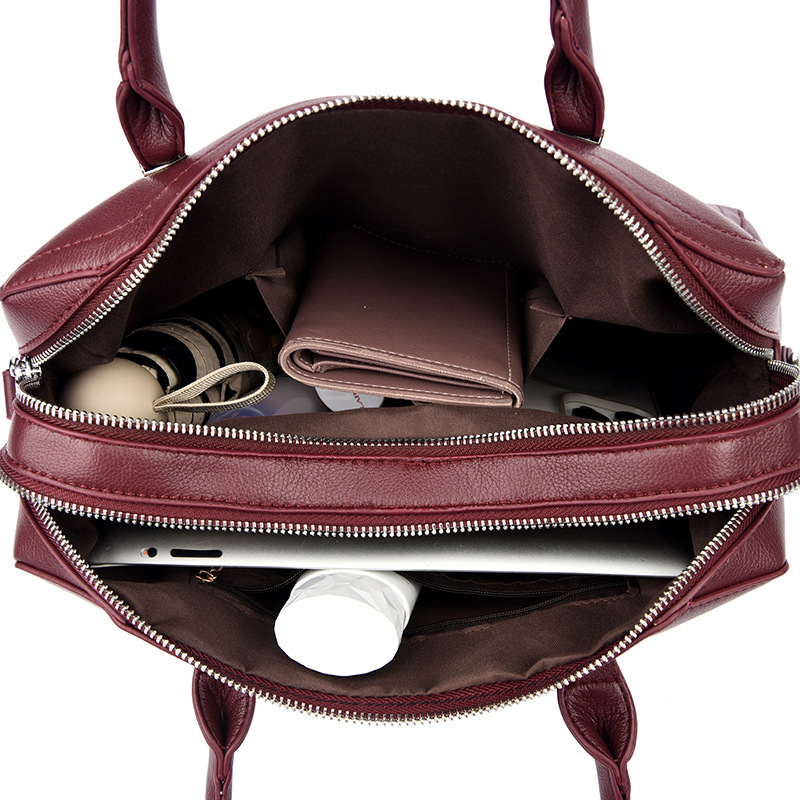 2026 New Large Capacity Multi-piece Set Mother-child Bag Shoulder Handbag Women's Handbags