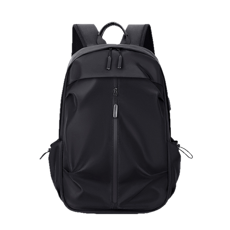 New men's casual backpack large capacity student schoolbag lightweight business trip storage bag travel bag