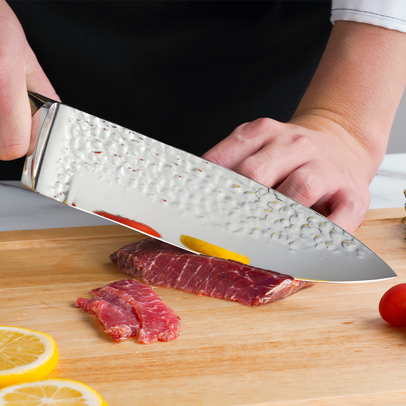 Knife Set Household Stainless Steel Chef Knife 15-Piece Set Knife Combination Forged Steel Head Knife Kitchen Knife