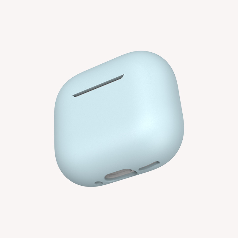 Suitable for Apple Headphone Protective Case AirPods 4 Protective Case AirPods Wireless Bluetooth Headphone Silicone Soft Case