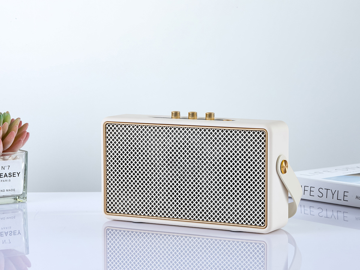 2024 M18 Bluetooth Speaker Portable Handheld Outdoor Wireless Heavy Bass Small Speaker Book
