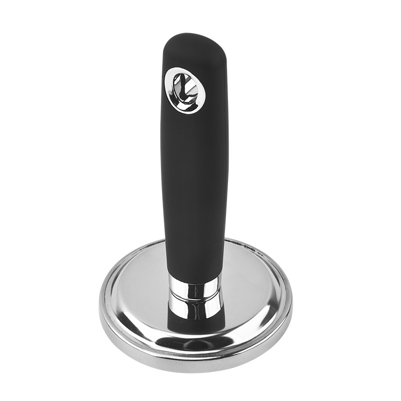 Stainless steel meat press household round patty press meat tenderizer masher kitchen gadget multi-functional