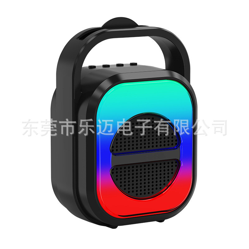 New 3-inch Dual Speaker Bluetooth Audio High Power Reverb Subwoofer Radio APP Card Slot Speaker Cross