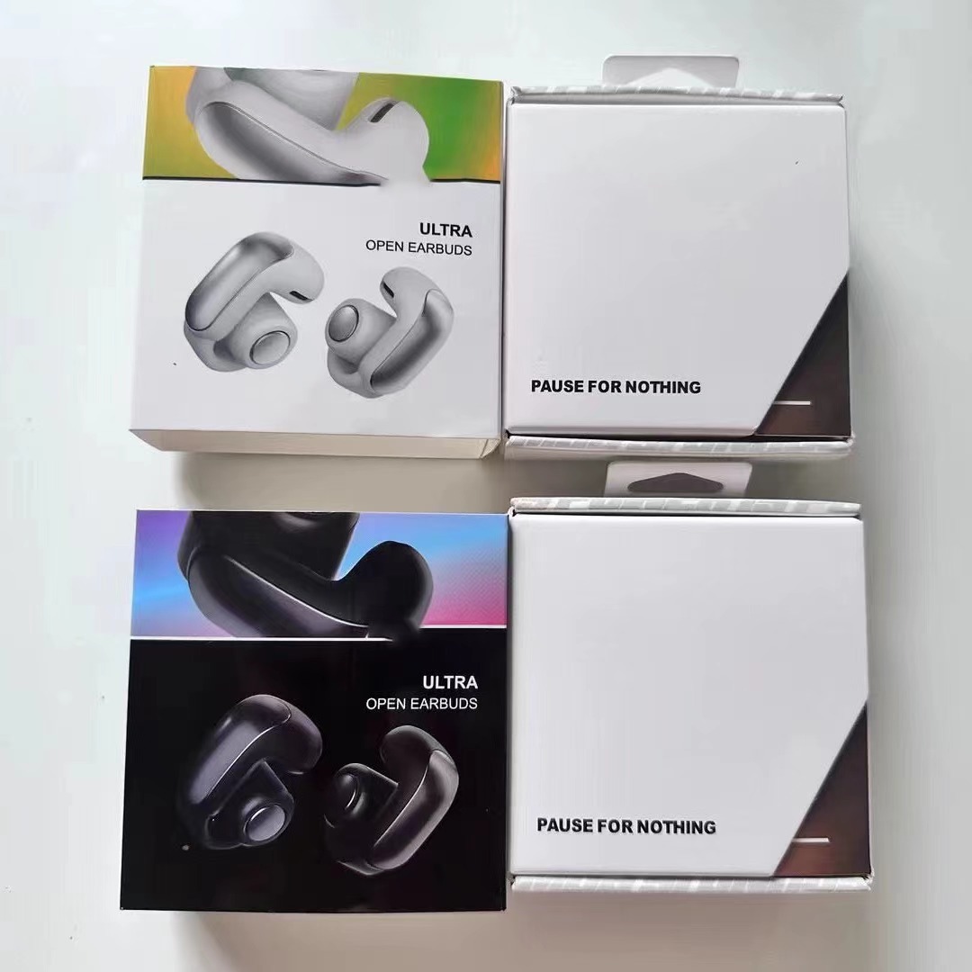 New Ultra Open Ear Wireless Bluetooth Headphones V12 Ear Clip Spatial Audio Not In-Ear