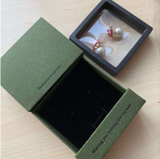 PE film suspension box not sold separately must be purchased with matching product use pearl jewelry box