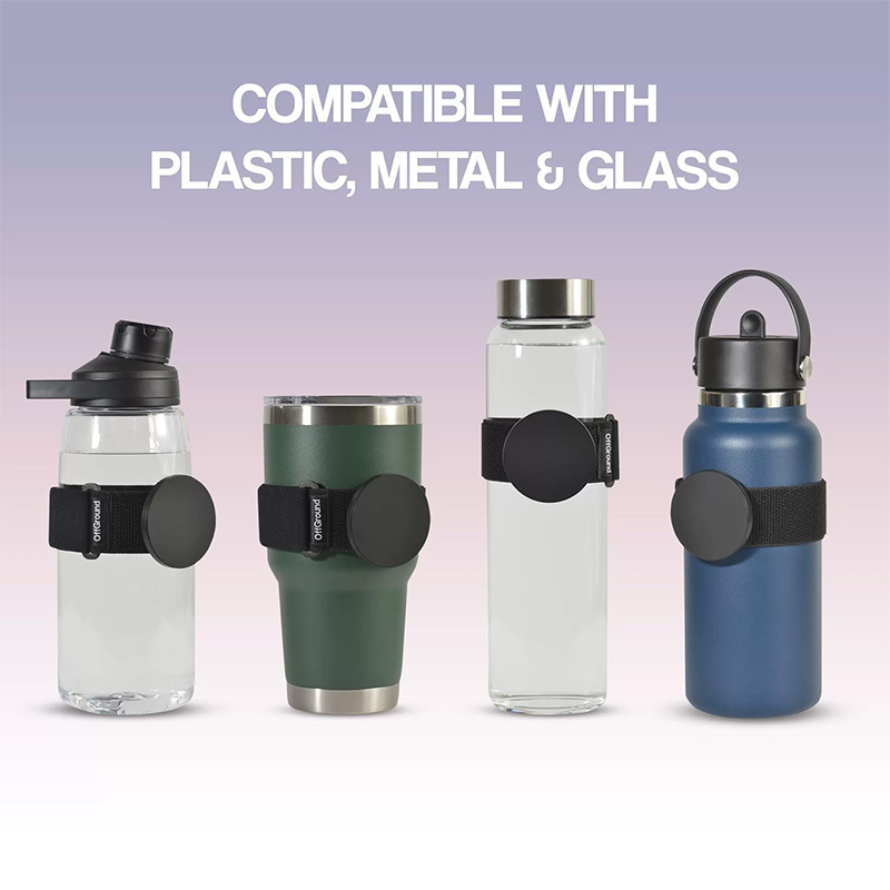 New Universal for Apple Android Phone Outdoor Portable Magsafe Zip Tie Magnetic Water Cup Holder