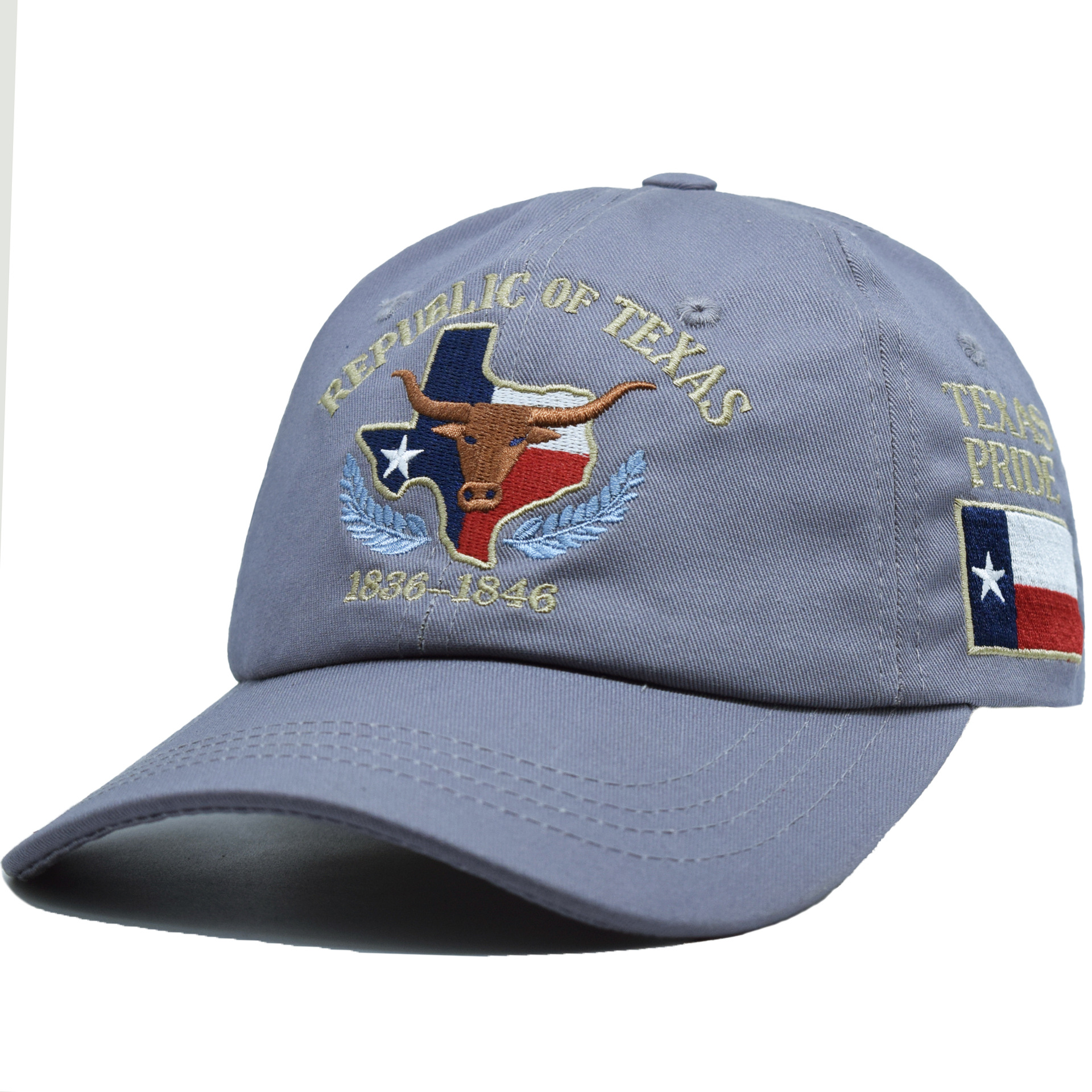 Embroidered Republic of Texas Heritage Cap