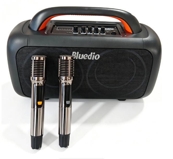 Dual Speaker Bluetooth Speaker Outdoor Portable Subwoofer Home Living Room KTV Card Slot Handle Audio