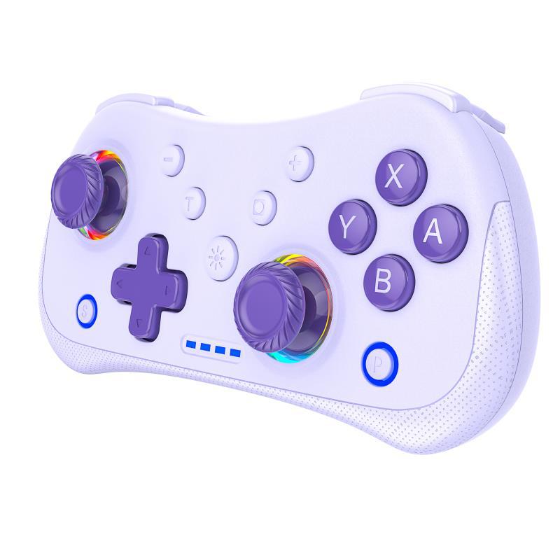 Switch Pro Bluetooth handle NS game left and right wireless RGB with light mini small handle