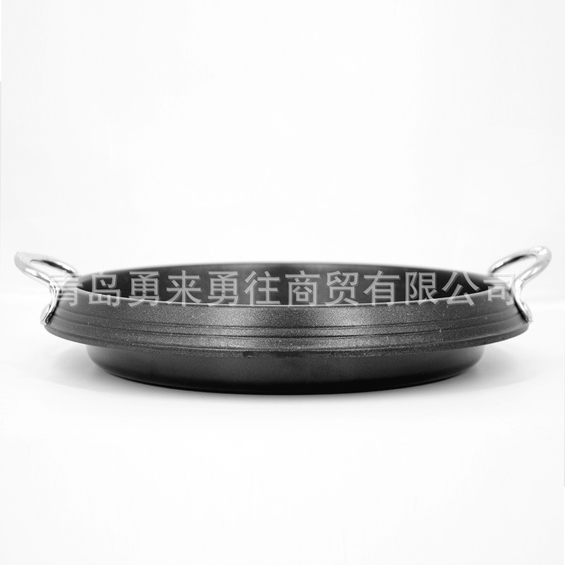 Army stew pot rice cake stew pot soup pot grill pan kitchen induction cooker gas stove pot 28cm