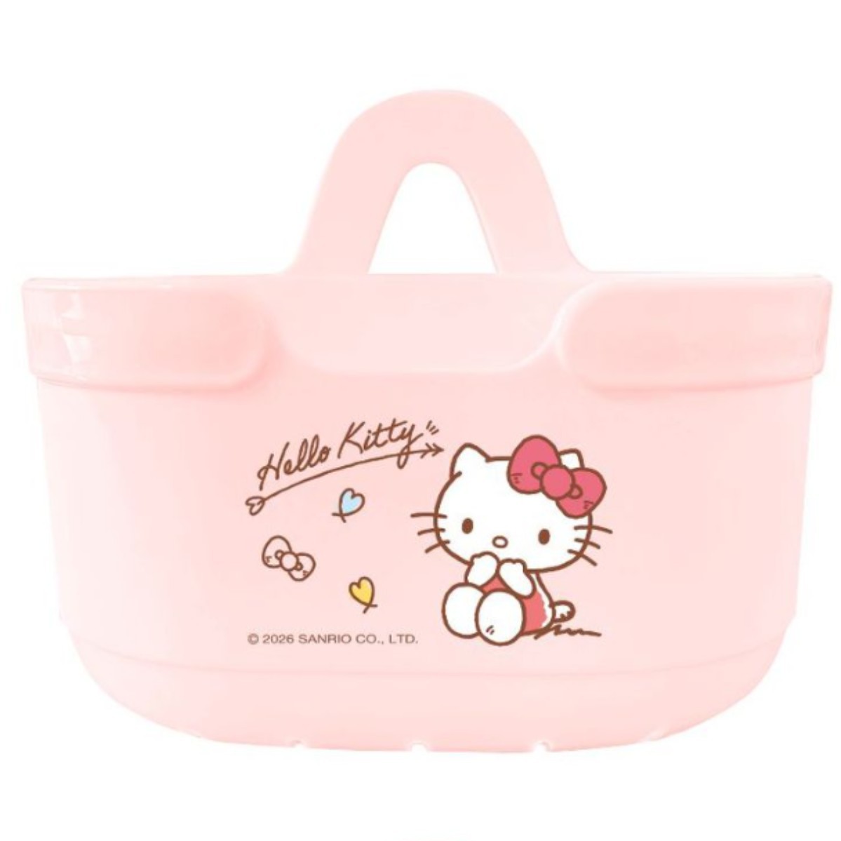 Sanrio Official Wall-Mounted Storage Basket Large Capacity No-Drilling Sterilization Box Storage Basket Traceless Antibacterial Kitchen