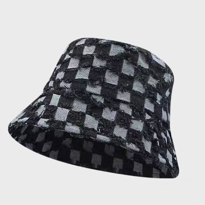 Hat for Women, Spring/Summer/Autumn, Washed Fisherman Hat, Simple Sun Protection, Denim Basin Hat