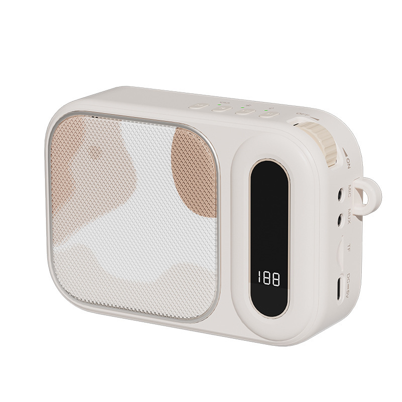 New Little Bee Speaker Amplifier, Loud Volume, Wireless Collar Microphone for Teachers