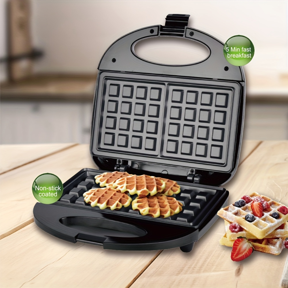 US 110V European Standard Sandwich Maker Waffle Maker Home Light Meal Breakfast Machine Electric Griddle Toast Bread Baking Machine