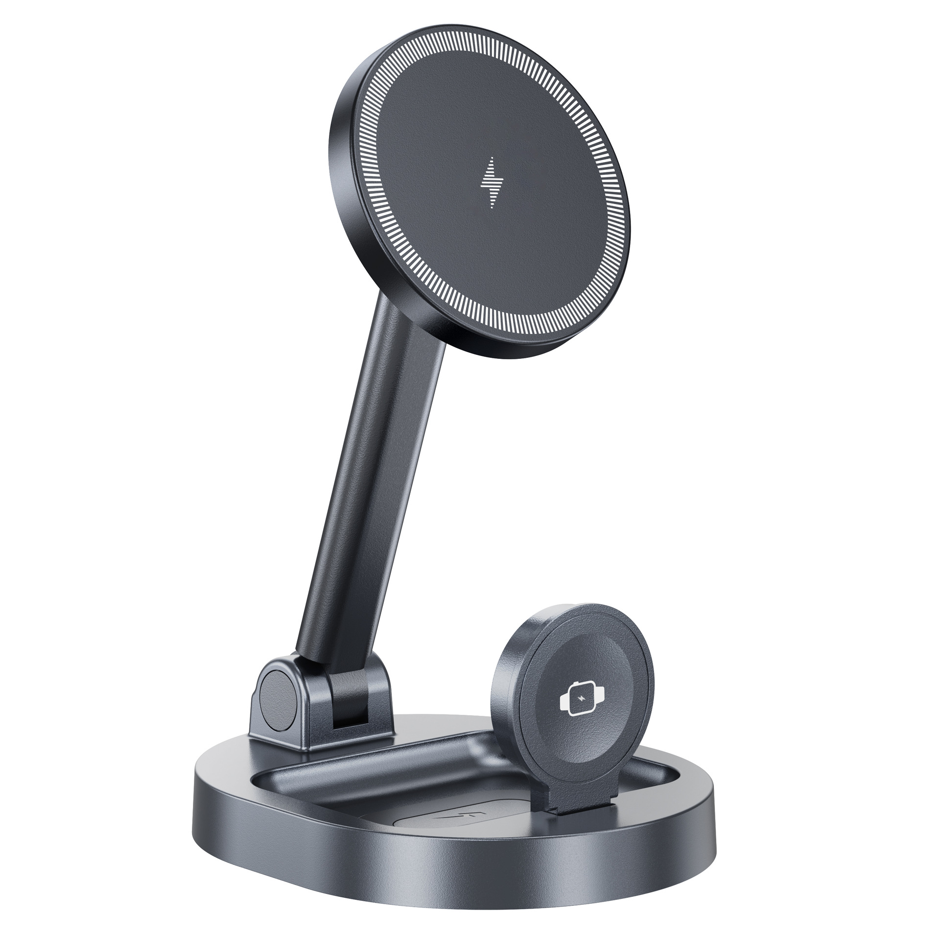 W16 3-in-1 Foldable Wireless Charger Compatible with magsafe iwatch 15W Multi-Device Compatible Portable