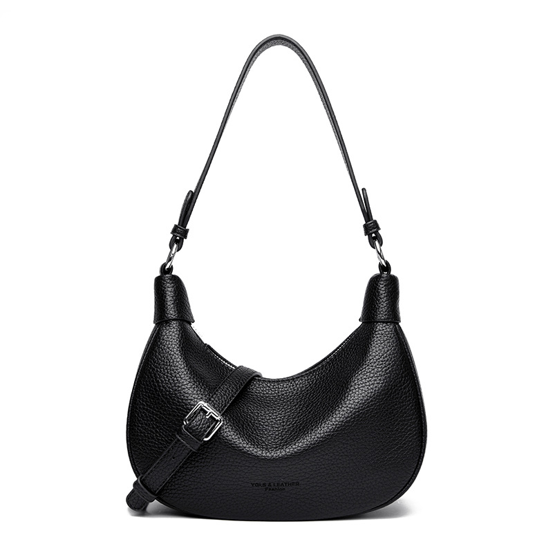 2025 Simple Shoulder Crossbody Bag Summer Women's Underarm Bag Soft Leather Women's Shoulder Bag Bags