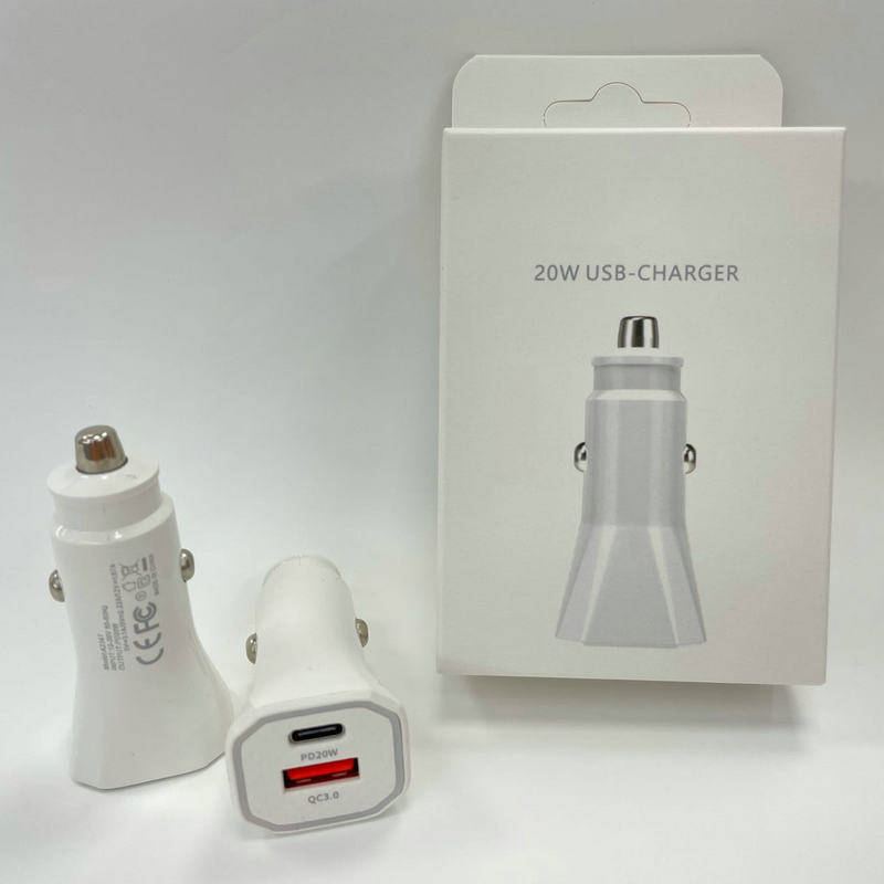 New Multi-Function Car Charger PD Car Charger 25W Car Charger Fast Charging Car Charger Head