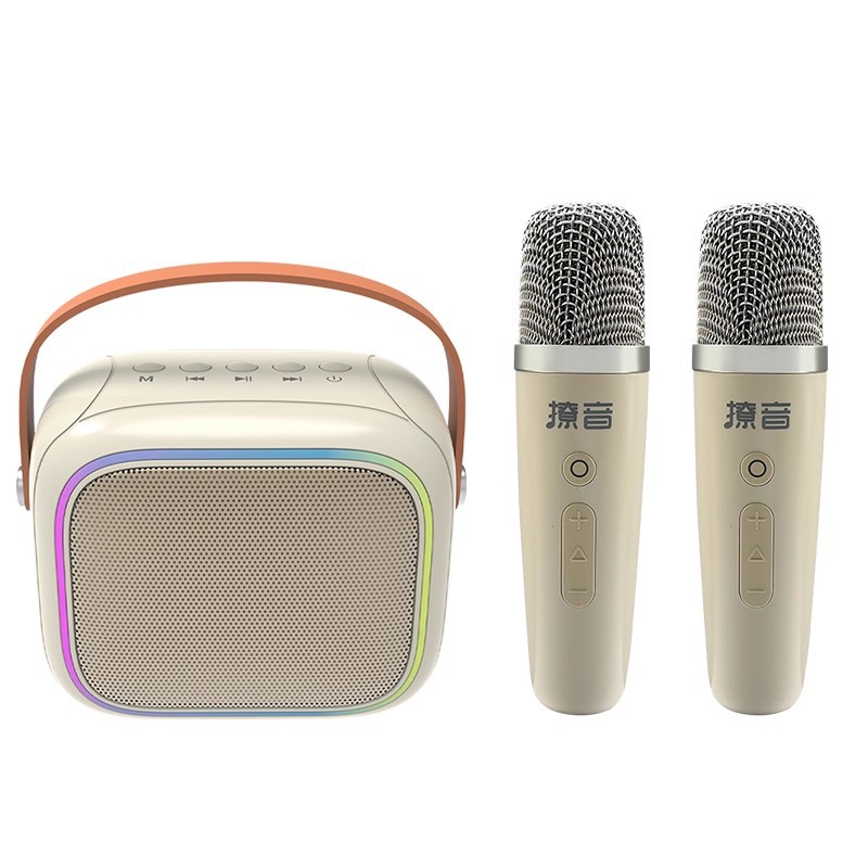 Bluetooth speaker karaoke speaker appearance patent home portable integrated microphone wireless microphone 2026 new