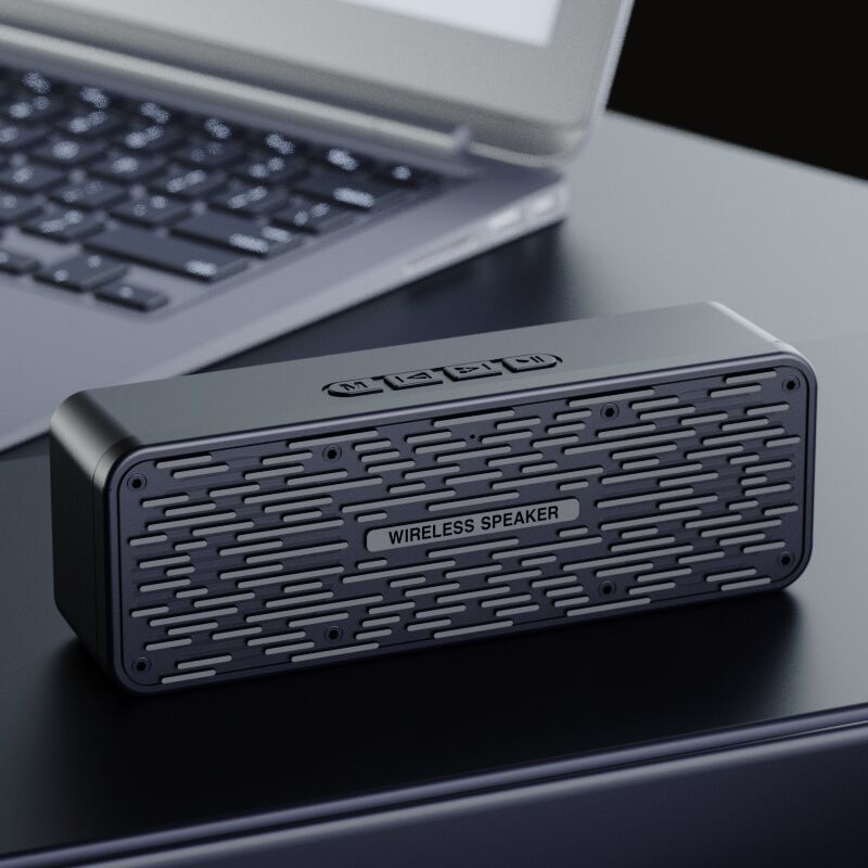 Wireless Bluetooth speaker subwoofer outdoor portable car computer mini plug-in smart speaker radio S19