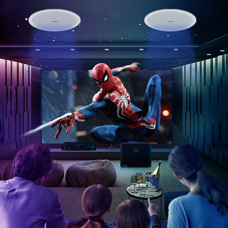 SAST 5.1 home theater audio living room ceiling 3D surround stereo embedded subwoofer amplifier ceiling set