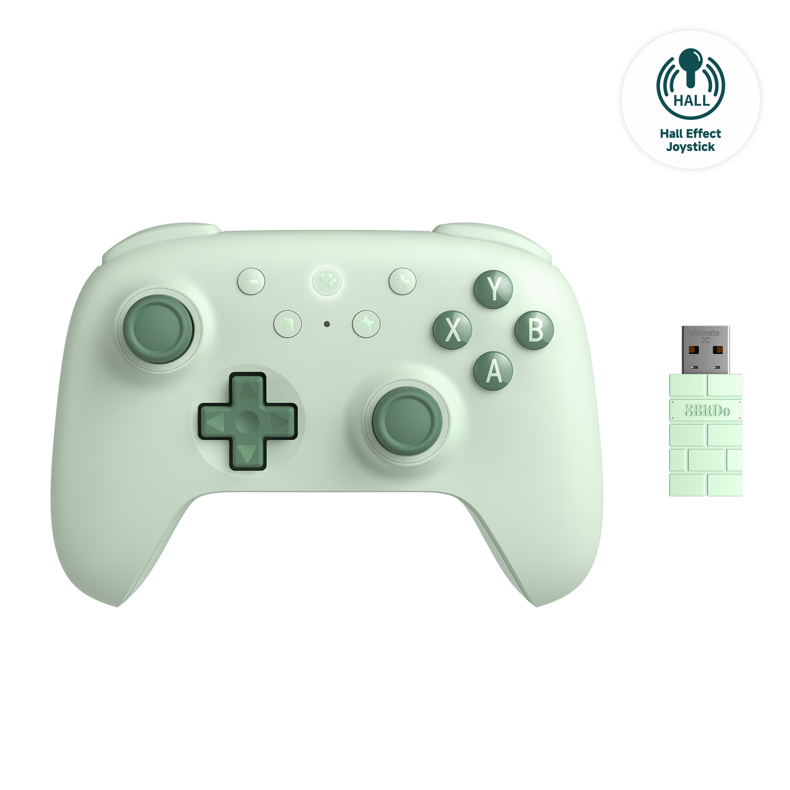 8BitDo 8BitDo Orion Youth Edition Gen 2 Wireless Controller for PC Steam Hall Effect Joystick Triple Mode Connection