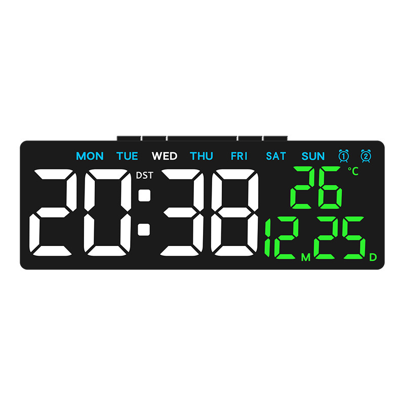New Clock Multifunctional Electronic Clock Simple LED Digital Clock USB Output Bedside Clock 5510 Alarm Clock