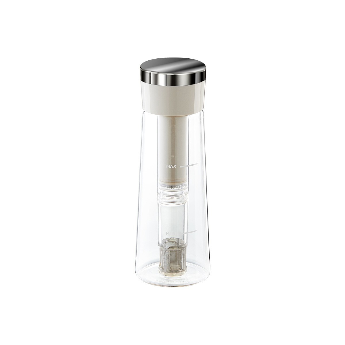 Youchun cold brew pot, high borosilicate French press coffee cold water pot, cold brew tea pot, outdoor portable cold water pot, cold brew pot