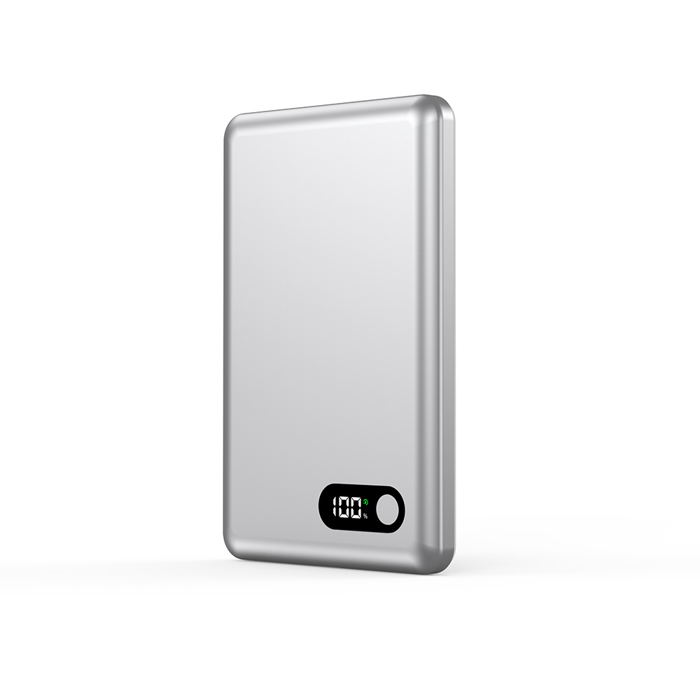 Qi2 certified ultra-thin magnetic wireless power bank 5000 10000mAh charging bank 20W wired CCC fast charging