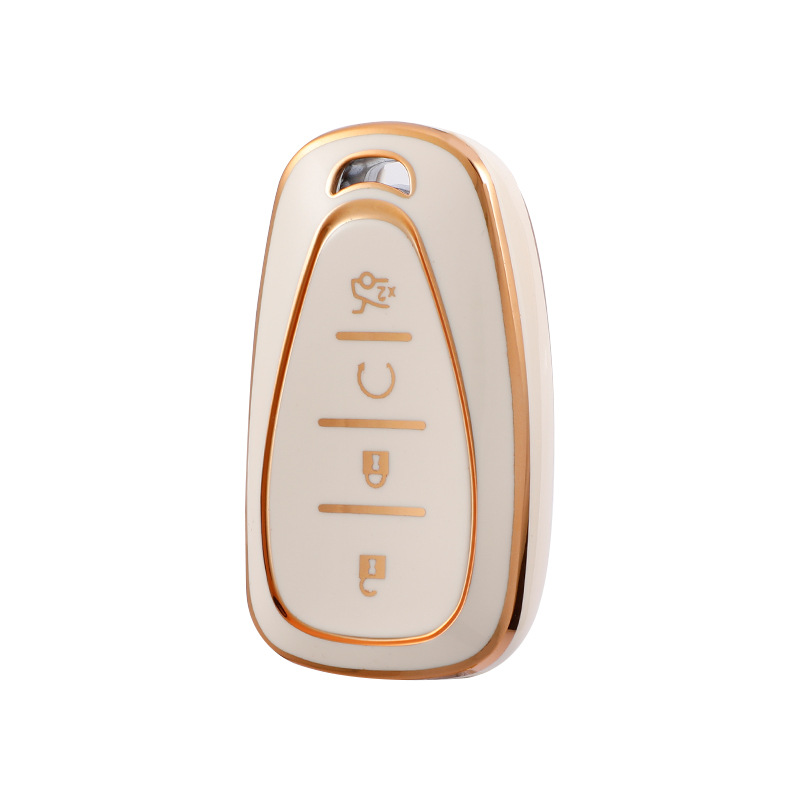 For Chevrolet Explorer Malibu XL Car Key Bag New Cruze Protective Shell Bag Buckle Male Female