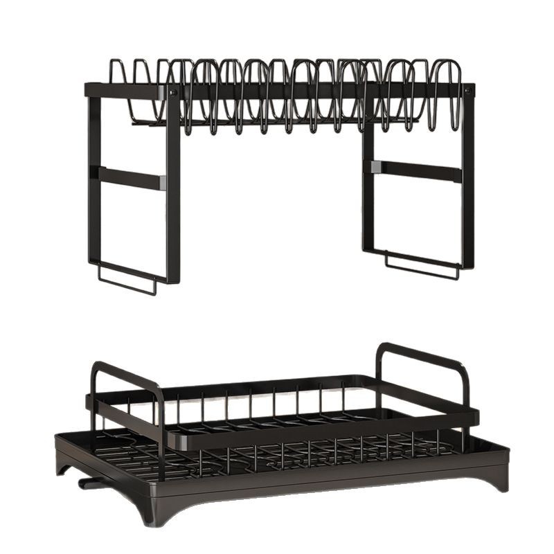 Kitchen multifunctional draining bowl rack dish rack countertop drying rack small storage bowl dish rack