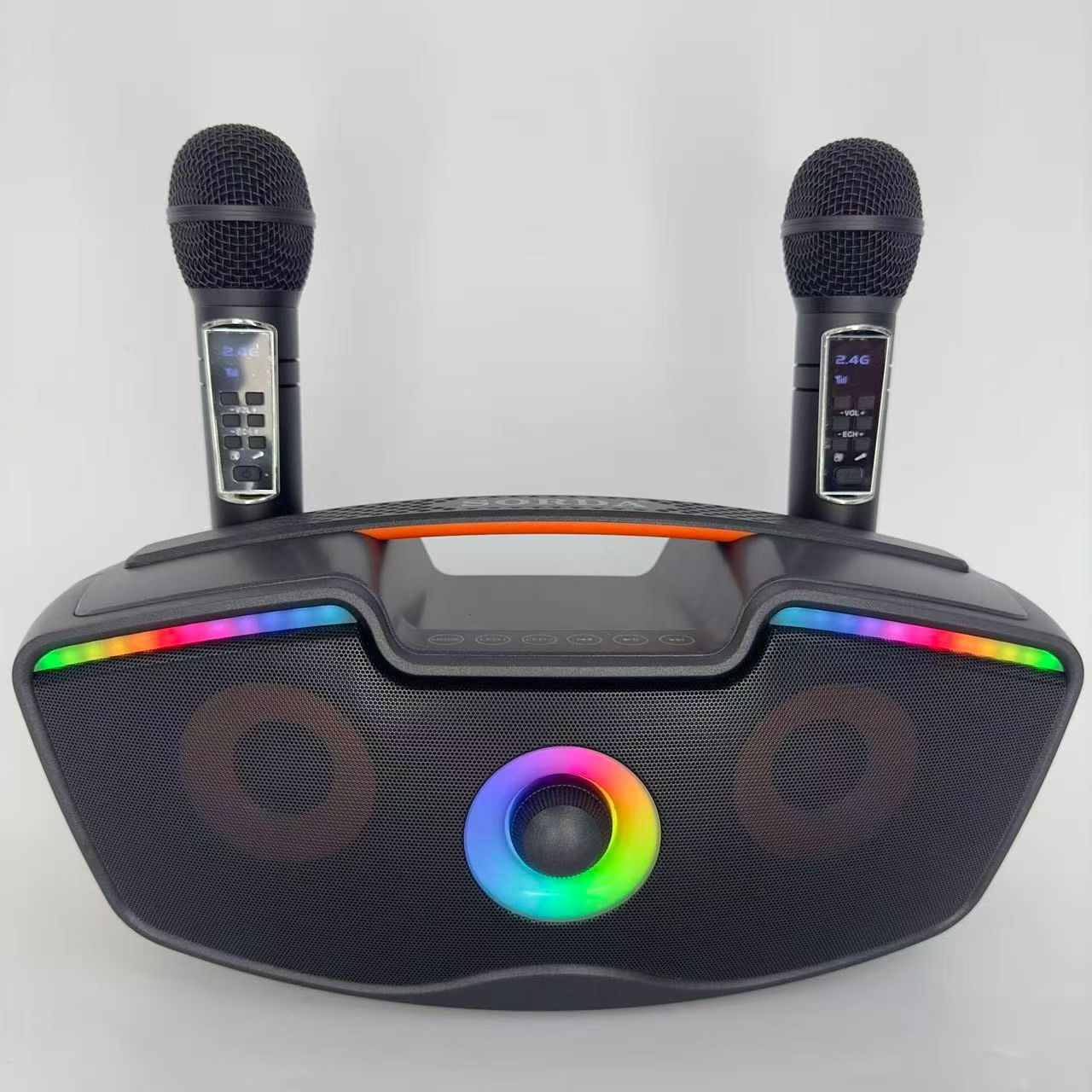 SD219 Wireless Bluetooth Speaker Handheld Microphone Duet Home K-Song Machine All-in-One Taiwan SDRD