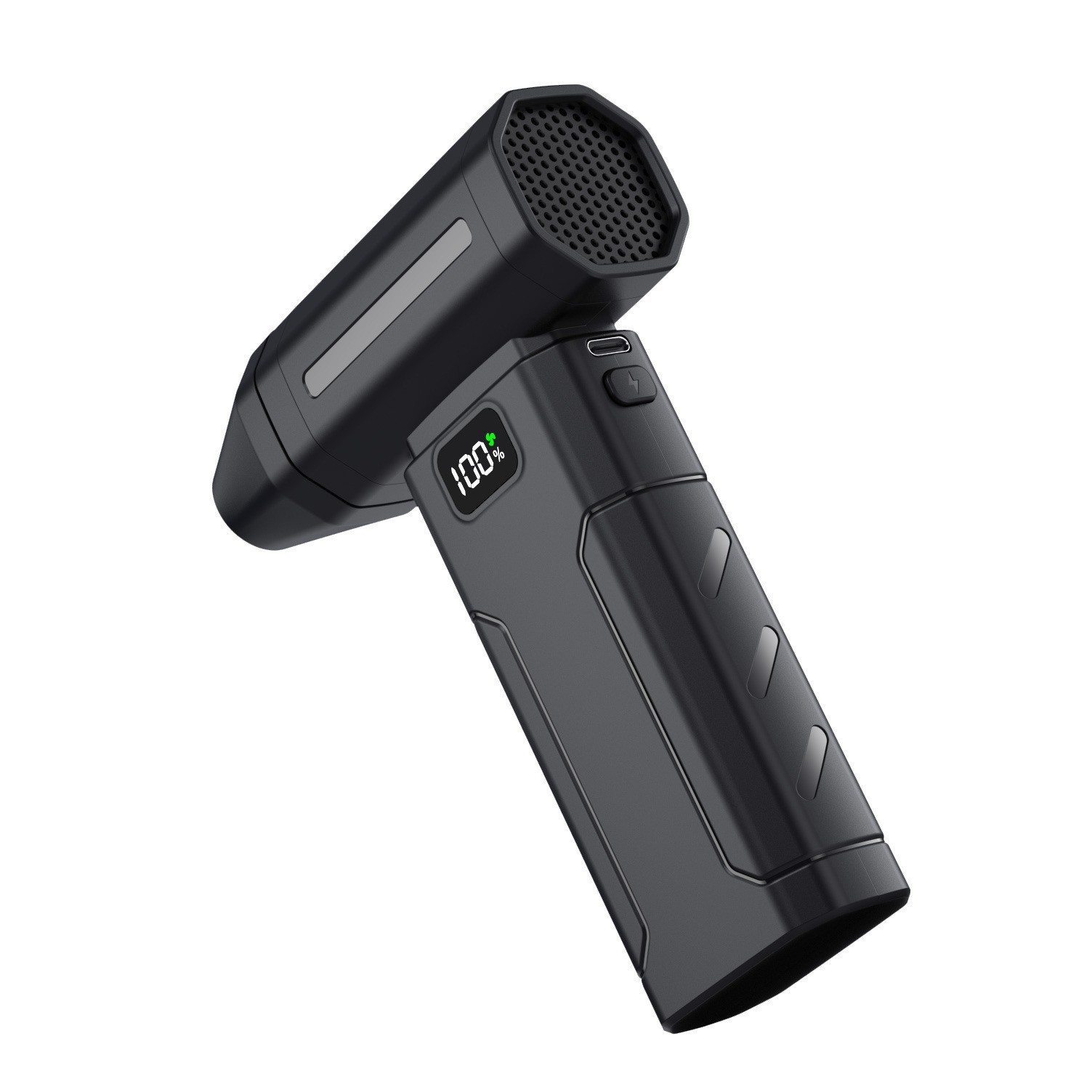 Selected Violent Turbo Fan High Speed Brushless Mini Portable Fan Outdoor Handheld Wireless Hair Dryer
