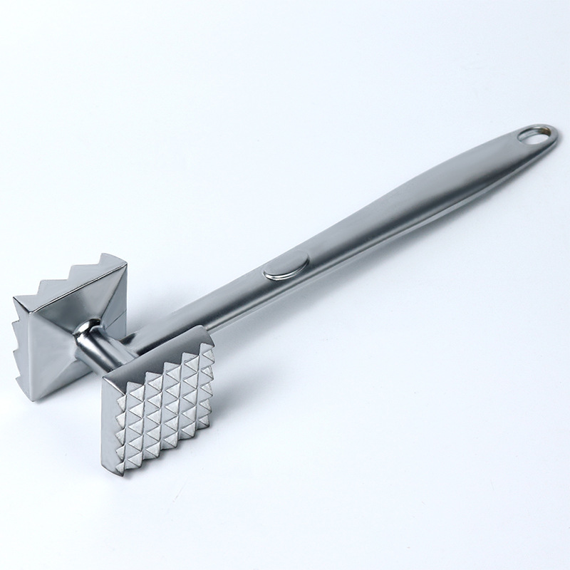 Kitchen Tool Double-sided Meat Tenderizer Hammer Aluminum Meat Mallet Steak Tenderizer