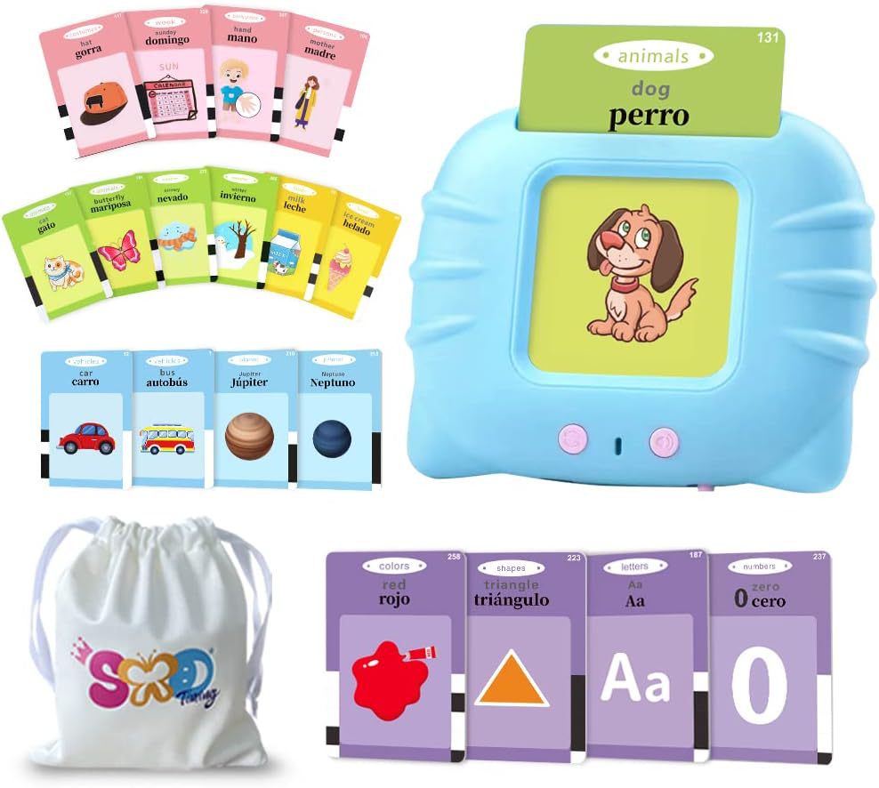 Xiongbao Children's Educational Card Machine English Enlightenment Early Education Machine Children's Intelligence Development Small Toy Card Insert Machine