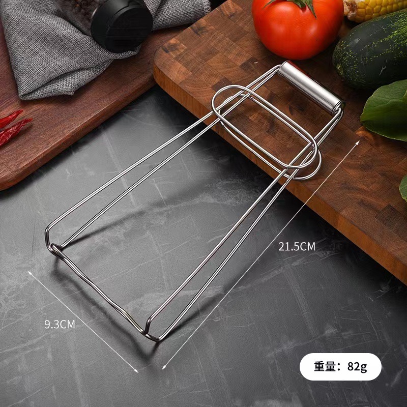 Stainless steel plate lifter, non-magnetic thickened and thickened plate lifter, kitchen bowl and dish clip, steamer clip, plate clip, clip tool