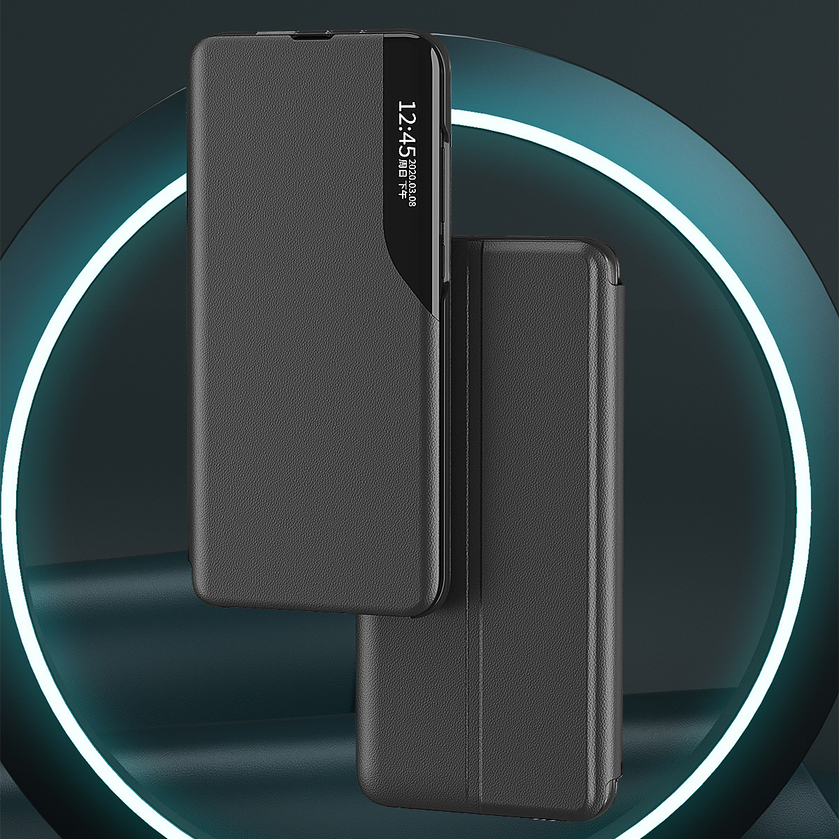 For Samsung S26Ultra Phone Case Bracket Magnetic Flip Leather Case A56 Smart Sleep Anti-Fall
