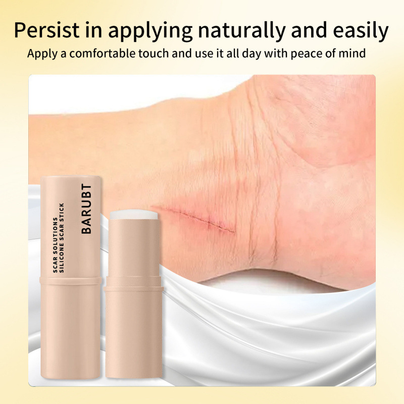 TK Scar Removal Stick Moisturizing Smooth Facial Skin Full English Gentle Silicone Repair Stick