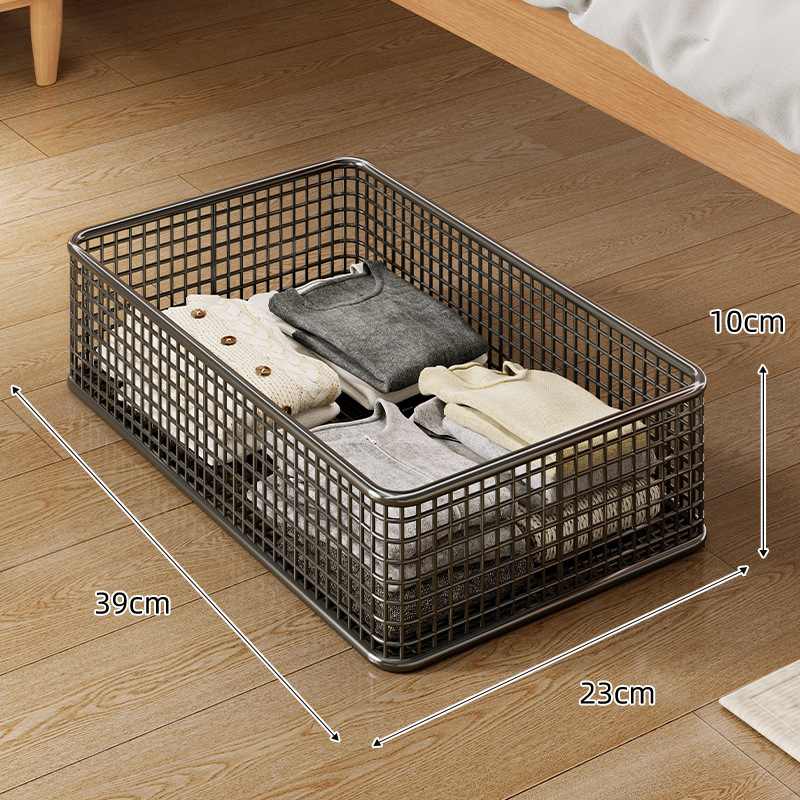 Under-bed Storage Box, Flat Clothing Storage Cabinet, Mobile Children's Toy Drawer-type Storage Organizer